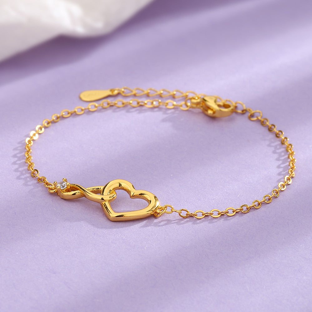 Love's Embrace Bracelet - Gold