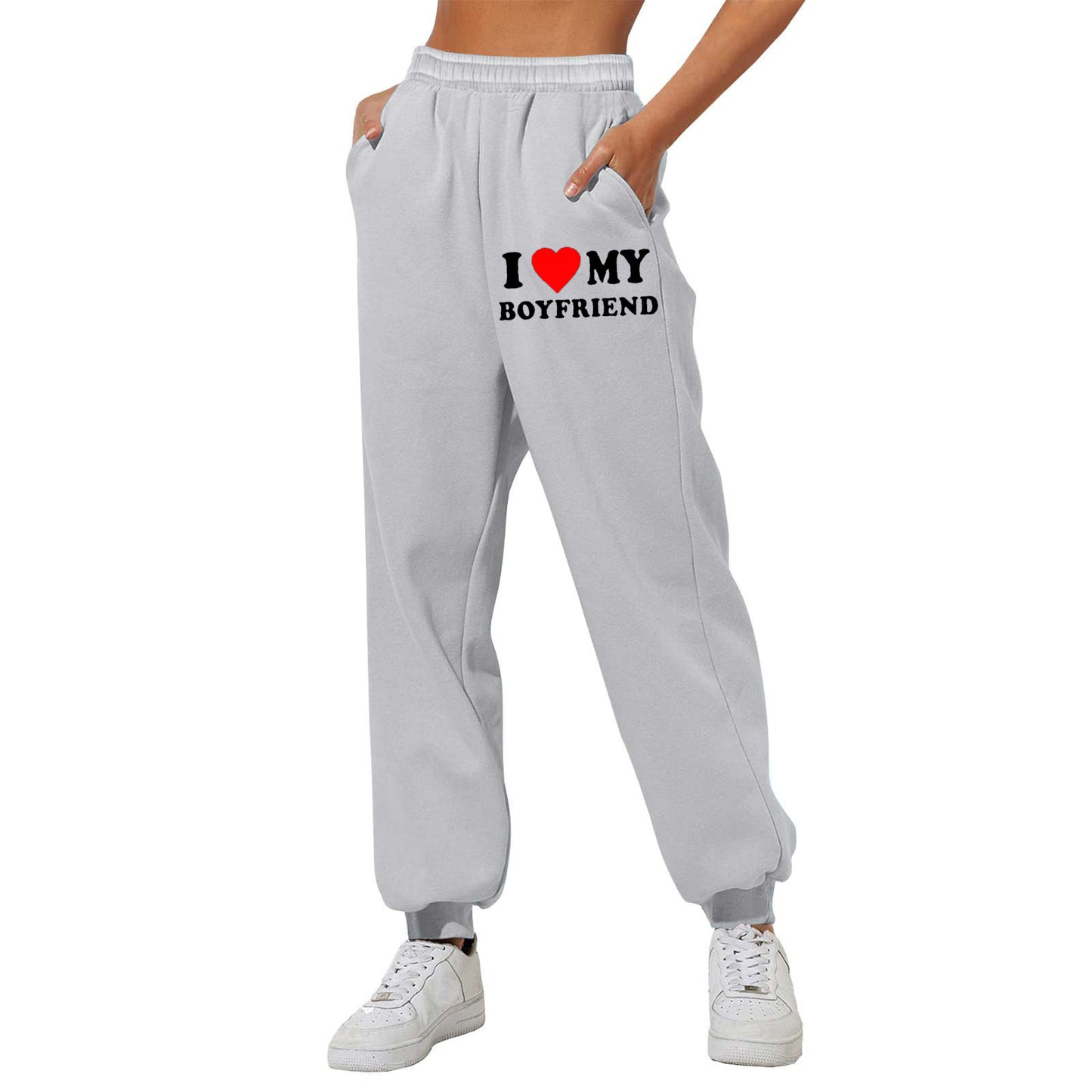 "I Love My Boyfriend" Sweatpants