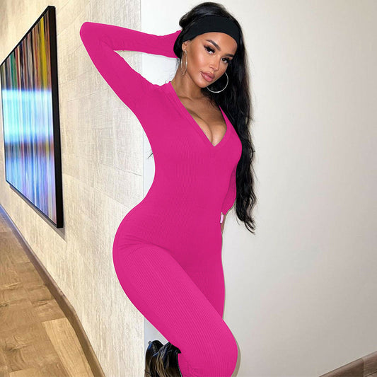 FlexFit Long Sleeve Jumpsuit