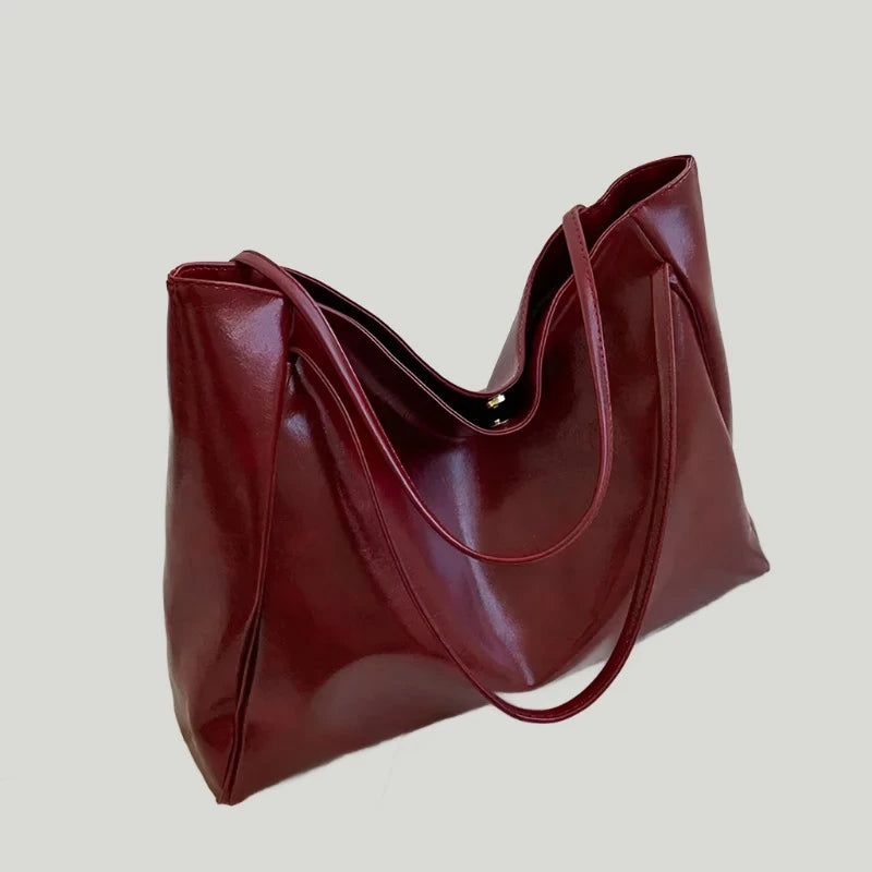 Perfect For Work Bag - Wine Red